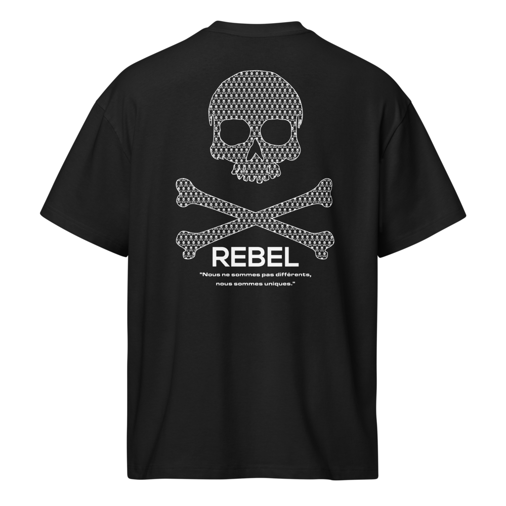 REBEL Manifesto 07 noir Blanc back
