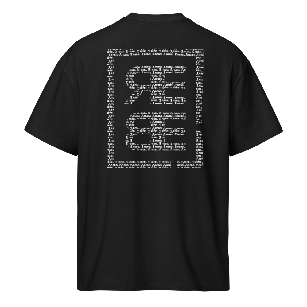 REBEL Statement 05 noir Blanc back